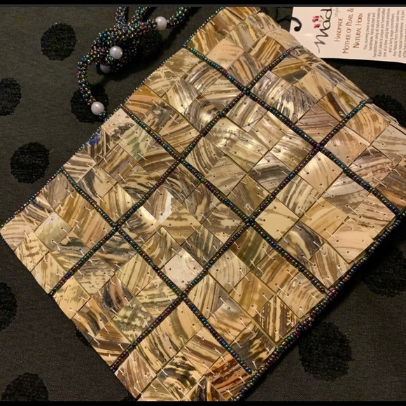 Mother of Pearl Cross Body Bag - Picture 5 of 8